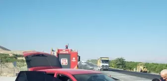 Malatya'da Otomobil Römorka Çarptı: 5 Yaralı