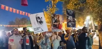 Malatya'da Gazze İçin Protesto Yürüyüşü