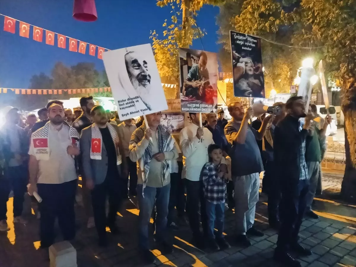 Malatya'da Gazze İçin Protesto Yürüyüşü