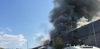 Malatya'da Hırdavat Mağazasında Yangın Çıktı