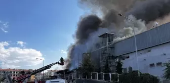 Malatya'da Hırdavat Mağazasında Yangın