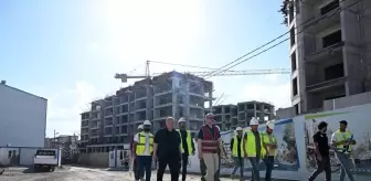 Malatya'da Deprem Konutları ve İş Yerleri İnşaatı Hızla Devam Ediyor