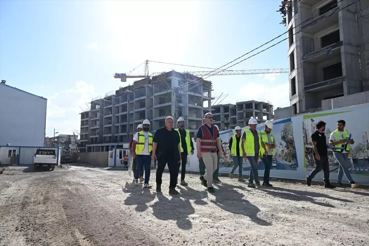 Malatya'da Deprem Konutları ve İş Yerleri İnşaatı Hızla Devam Ediyor