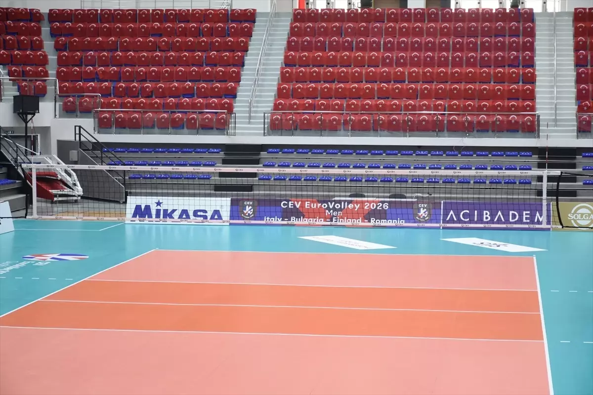 A Milli Erkek Voleybol Takımı Danimarka ile Karşılaşmaya Hazır