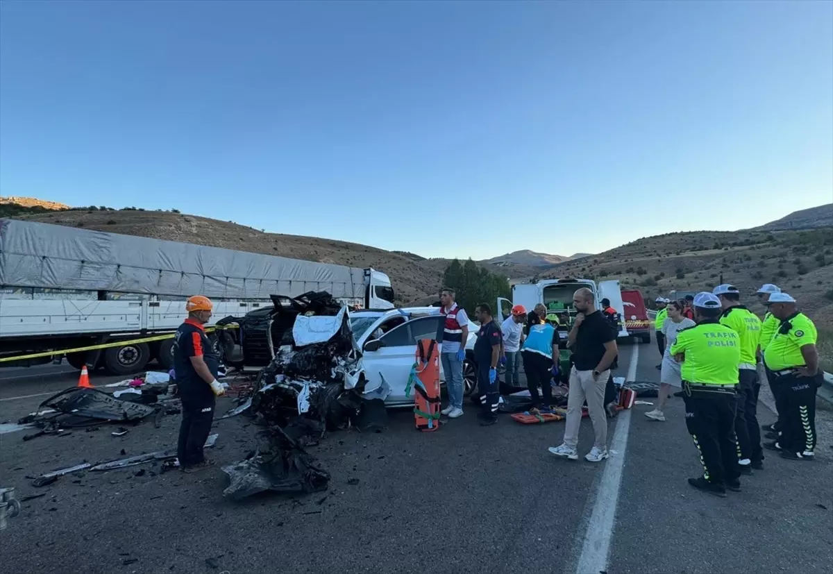 Malatya'da Trafik Kazası: 4 Kişi Hayatını Kaybetti