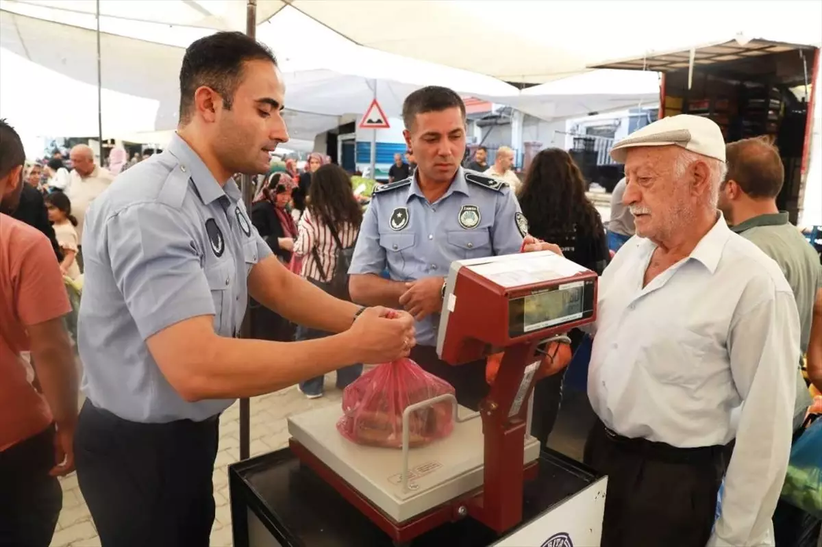 Malatya'da Pazar Yerlerine Terazi Kurulumu