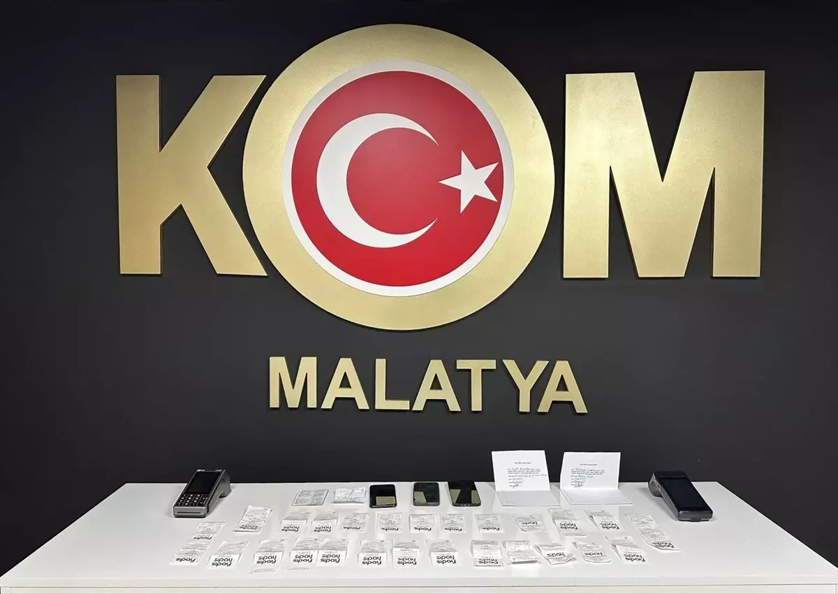 Malatya'da Tefecilik Yapan 3 Şüpheli Tutuklandı