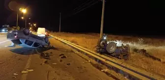 Malatya'da Otomobil ile Tarım Aracı Çarpıştı: 3 Yaralı