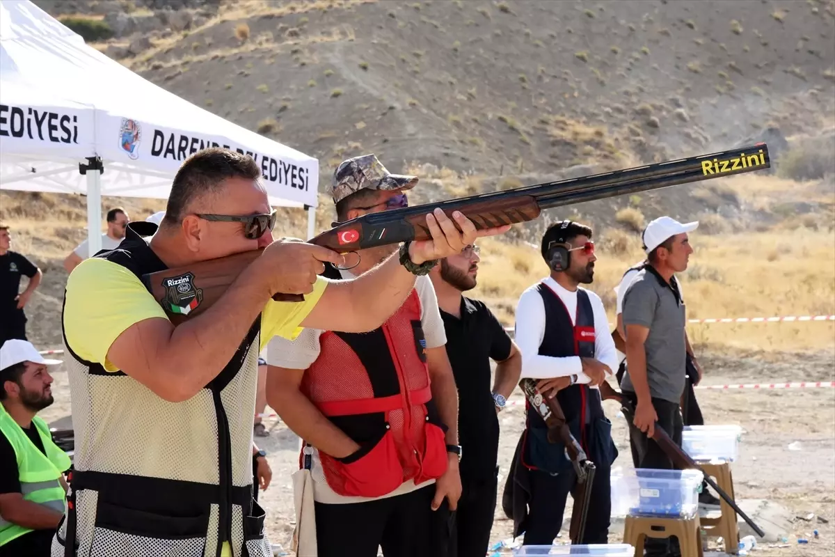 Darende Geleneksel Zengibar Karakucak Güreş ve Kültür Festivali'nde Trap Atışları Turnuvası Yapıldı