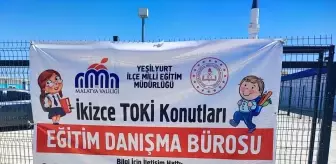 Malatya'da Deprem Konutlarında Eğitim Danışma Bürosu Açıldı