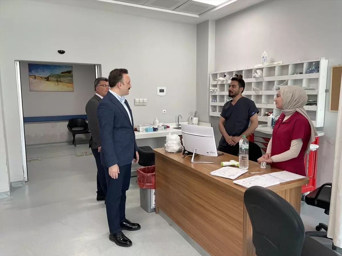 Muş'un Kaymakamı Kurban Bayramı'nda Kurumları Ziyaret Etti