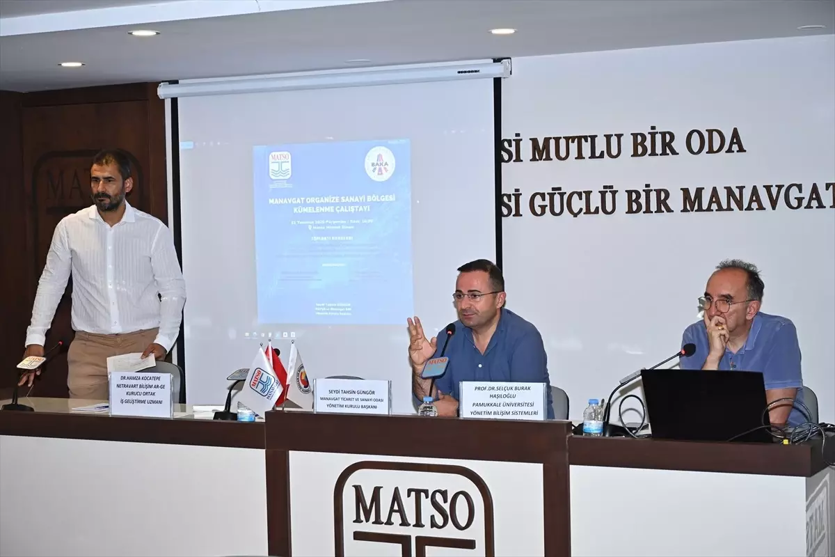 Manavgat OSB Kümelenme Çalıştayı Gerçekleştirildi