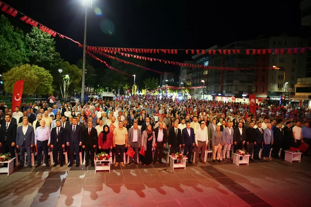 Manisa, Aydın, Denizli ve Uşak'ta '15 Temmuz' programı düzenlendi
