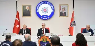 Manisa'da Bağımlılıkla Mücadele Toplantısı Yapıldı