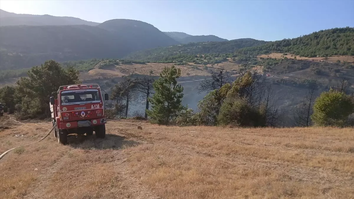 Manisa'da Orman Yangını Kontrol Altına Alındı