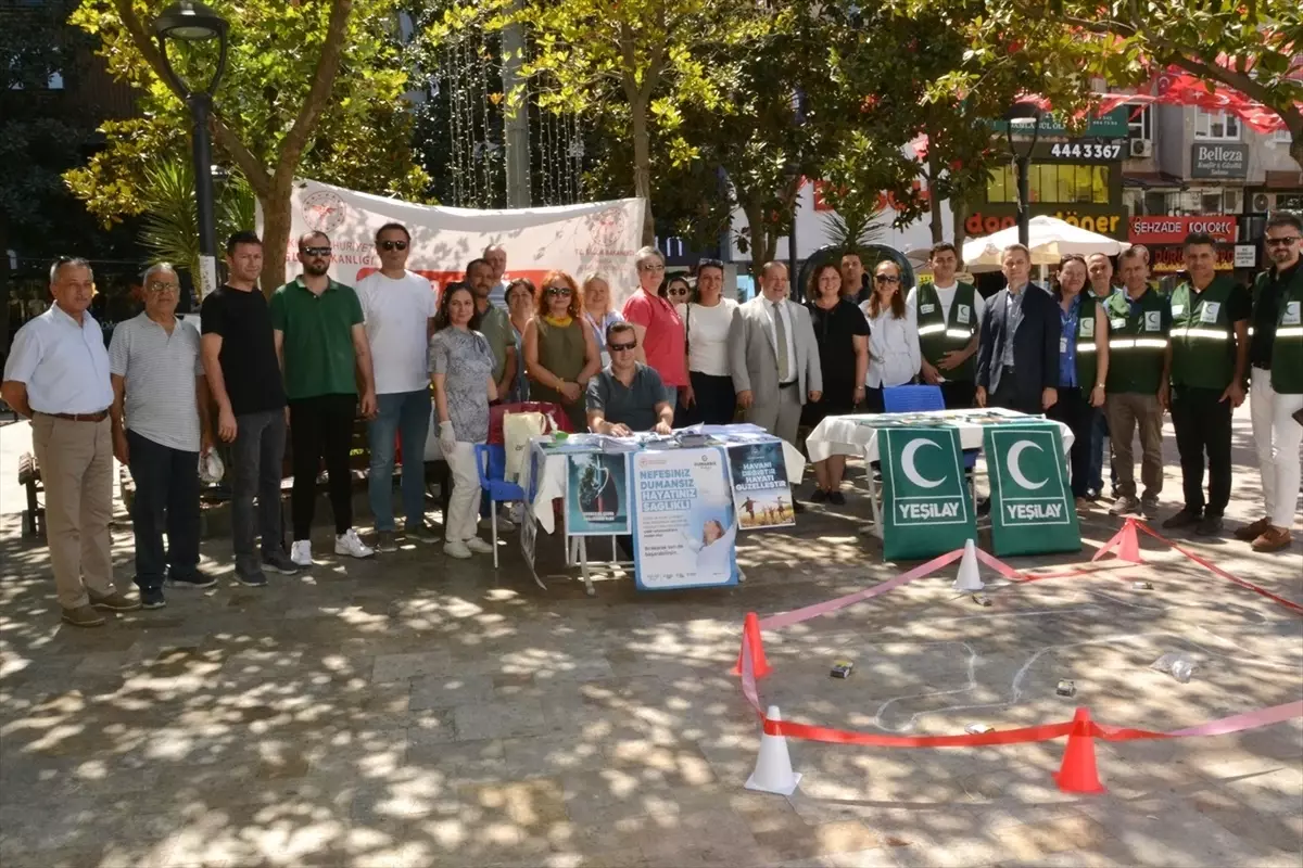 Manisa'da Sigaraya Karşı Halk Sağlığı Etkinlikleri Düzenlendi