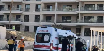 Turgutlu'da İnşaat Alanında Yangın: 2 Kişi Hastaneye Kaldırıldı