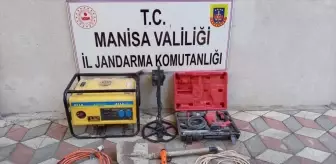 Soma'da Kaçak Kazı Yapan 3 Şüpheli Gözaltına Alındı