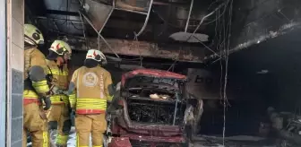Manisa'da Oto Yıkamacıda Yangın: İş Yeri Sahibi Ağır Yaralandı