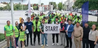 12. Geleneksel Yeşilay Bisiklet Turu Manisa'da Yapıldı