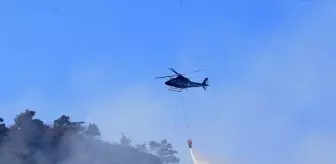 Manisa'da Orman Yangınlarına Havadan ve Karadan Müdahale Devam Ediyor