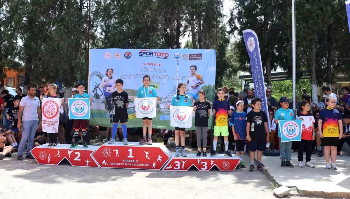 Manisalı Sporcular Oryantiring Türkiye Şampiyonası'nda 7 Madalya Kazandı