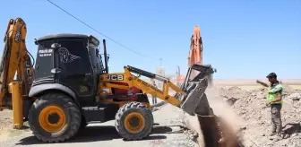 Nusaybin'de Altyapı Çalışmaları Devam Ediyor