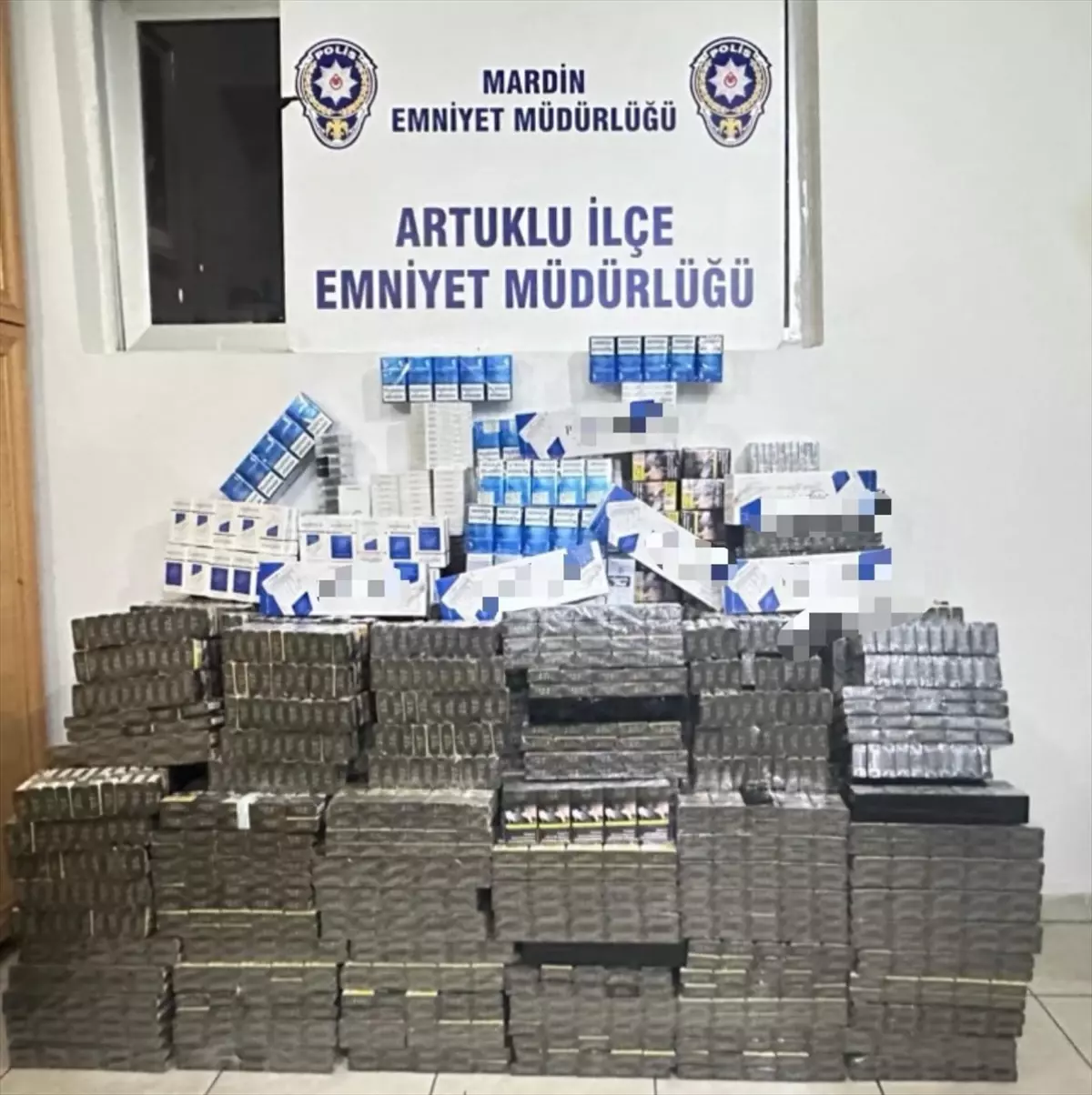 Mardin'de Kaçak Sigara Operasyonu: 15 Bin Paket Ele Geçirildi