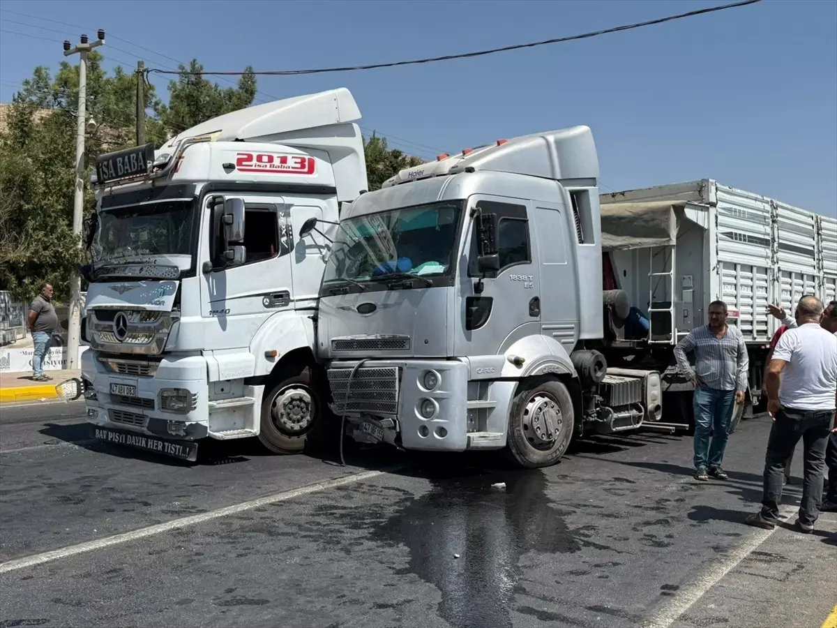 Mardin'de Zincirleme Trafik Kazası: 1 Yaralı