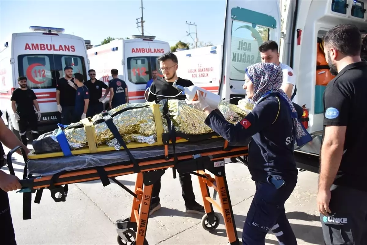 Mardin'de Deprem Tatbikatı Gerçekleştirildi