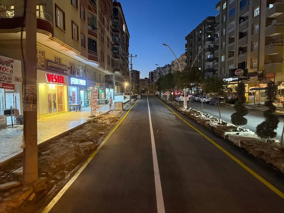 Mardin'de Asfalt ve Yol Düzenleme Çalışmaları Tamamlandı