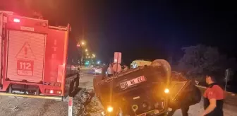 Mardin'de Otomobil Devrildi: 3 Yaralı