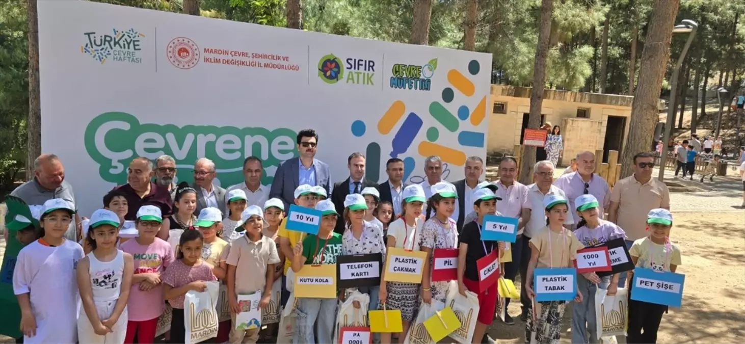 Mardin'de 5 Haziran Dünya Çevre Günü Etkinlikleri Düzenlendi