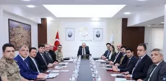 Mardin'de Eğitim Güvenliği İçin Hazırlık Toplantısı Yapıldı