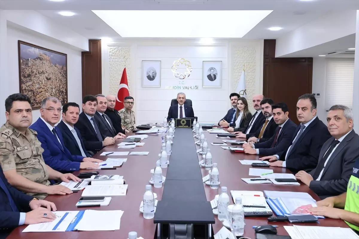 Mardin'de Eğitim Güvenliği İçin Hazırlık Toplantısı Yapıldı