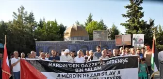 Mardin'de Filistin'e ve Küresel Sumud Filosu'na destek