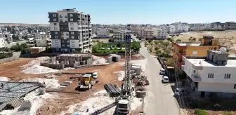 Midyat'ta İçme Suyu Sondaj Kuyusu Çalışmaları Tamamlandı