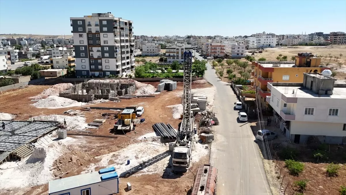 Midyat'ta İçme Suyu Sondaj Kuyusu Çalışmaları Tamamlandı