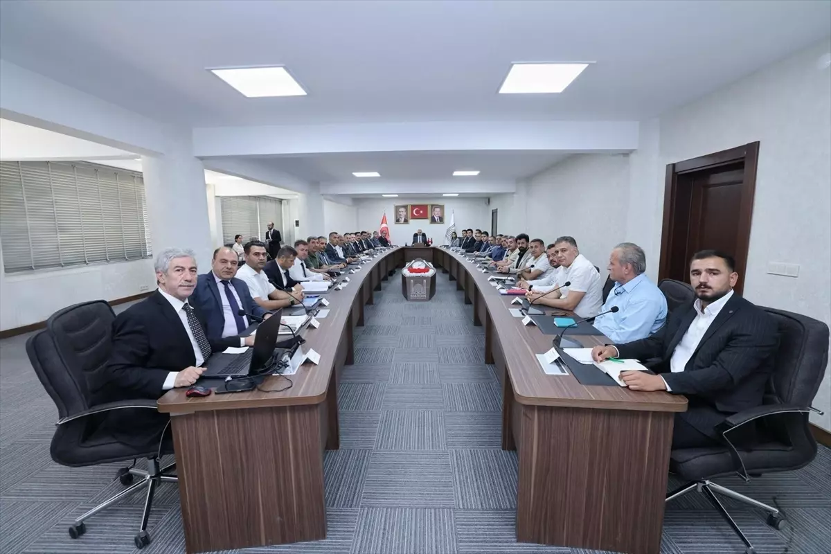 Mardin'de Hayvanları Koruma Kurulu Toplantısı Yapıldı