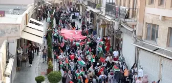 Mardin'de Gazze Saldırılarına Protesto