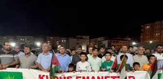 Mardin'de Gazze Saldırılarına Protesto