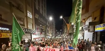 Mardin'de Gazze'ye Destek Yürüyüşü Düzenlendi
