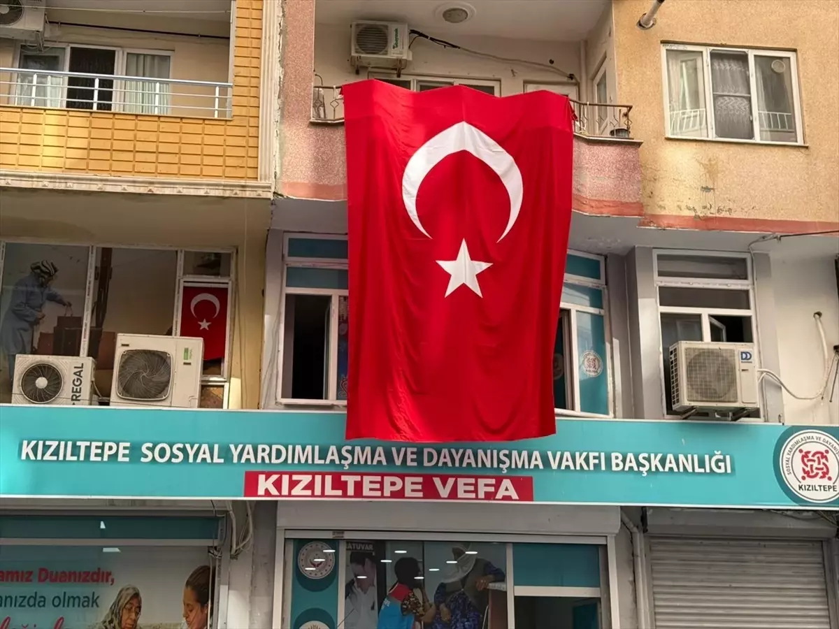 Kızıltepe'de Türk Bayrağı Seferberliği