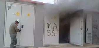 Mardin'de Trafoda Yangın Çıktı