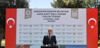 Mardin'de üreticilere yüzde 75 hibe ile 4 bin arı kovanı dağıtıldı
