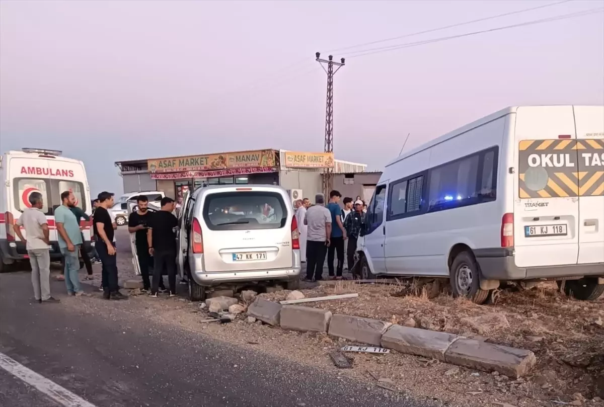 Mardin'de Zincirleme Trafik Kazası: 9 Yaralı