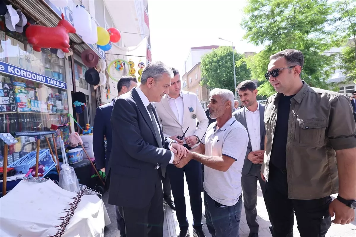 Mardin Valisi Tuncay Akkoyun, Mazıdağı İlçesini Ziyaret Etti