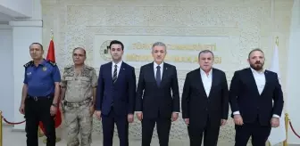 Vali Tuncay Akkoyun'dan Midyat Kaymakamı Mehmet Kaya'ya Ziyaret
