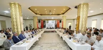 Mardin'de Muhtarlarla İstişare Toplantısı Gerçekleştirildi