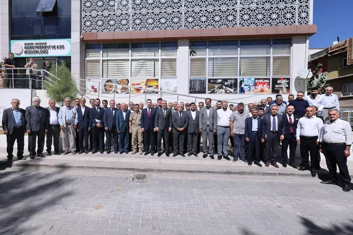 Mardin Valisi Tuncay Akkoyun, Muhtarlarla İstişare Toplantısı Düzenledi
